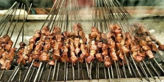 Kare Çöp Şiş Ciğer Şiş Tavuk Şiş Kuşbaşı Et Şişi 10 Adet 70 cm (5mm)