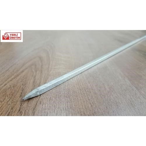Kare Çöp Şiş Ciğer Şiş Tavuk Şiş Kuşbaşı Et Şişi 10 Adet 70 cm (5mm)