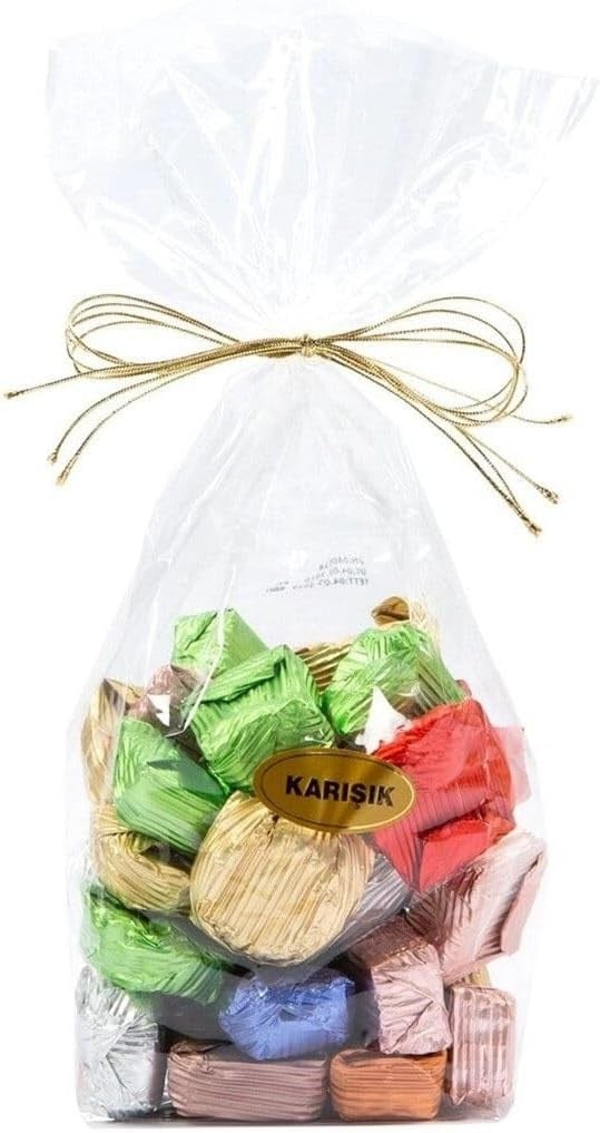 Karışık Yaldızlı Spesiyal Çikolata 500g- Ikramlık Çikolata