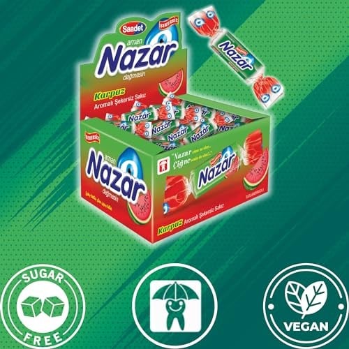 Karpuz Aromalı Sakız 100 lü