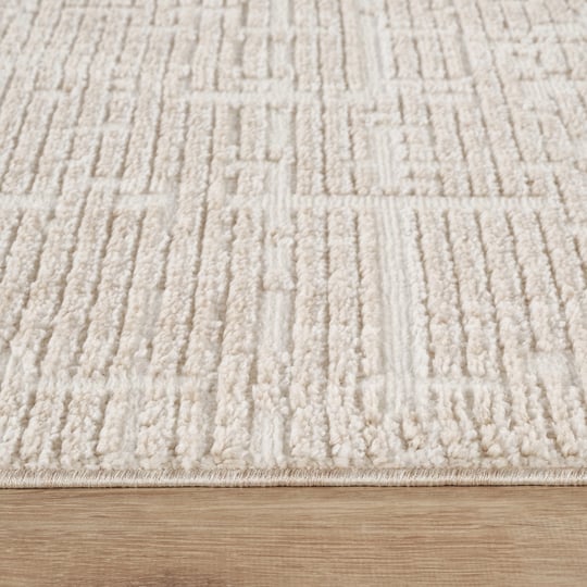 Kaşmir Halı 7/24 İskandinav Sten Bej 80x150 cm