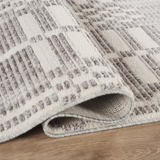 Kaşmir Halı 7/24 İskandinav Velar Gri 120x180 cm
