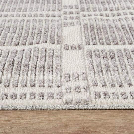Kaşmir Halı 7/24 İskandinav Velar Gri 80x300 cm