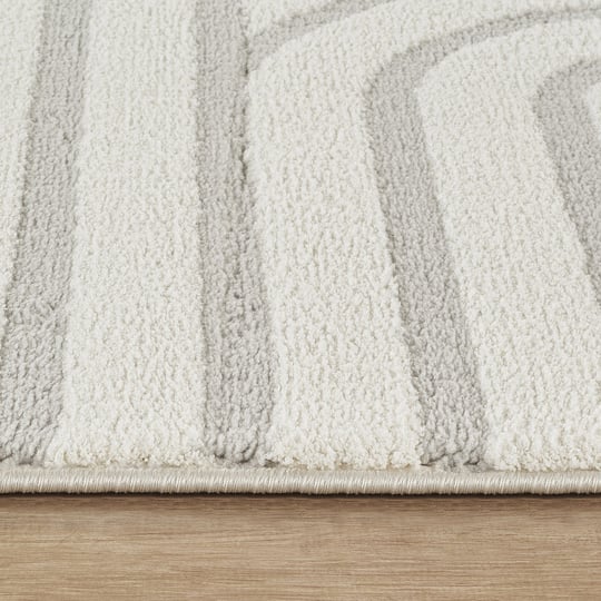 Kaşmir Halı 7/24 Plushy Runa Gray 50x80