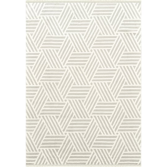 Kaşmir Halı 7/24 Plushy Tova Gray 80x150 cm