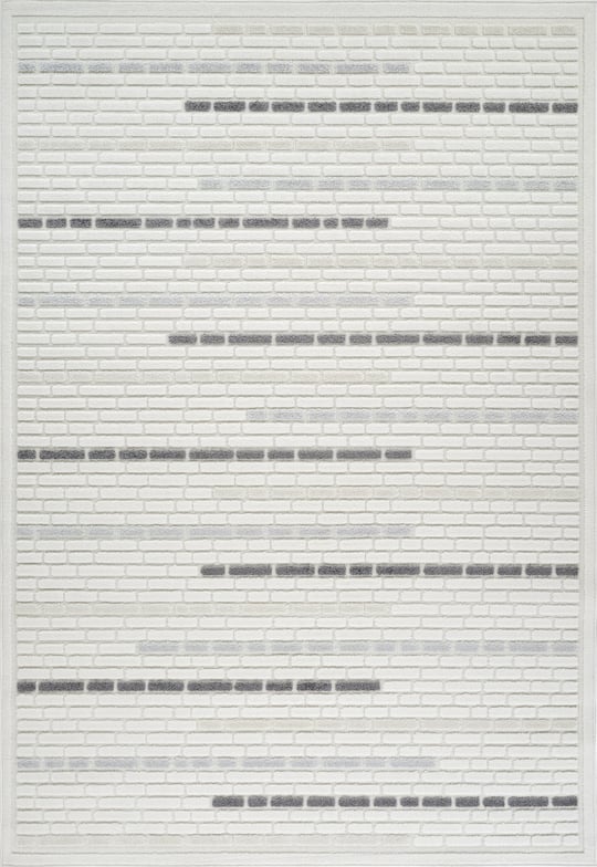 Kaşmir Halı 7/24 Sierra Leon Siyah 80x300 cm