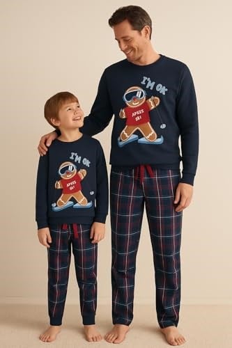 Katia & Bony Erkek Çocuk Breadman Pijama Altı, 22512K2010 - Seçenekler: 2-3, 4-5 Yıl, 6-7 Yıl, 8-9 Yıl, 10-11 Yıl
