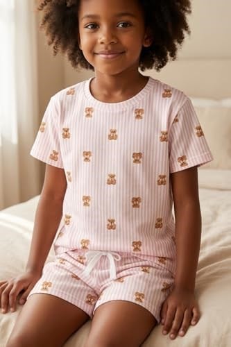Katia & Bony Kız Çocuk Teddy Şortlu Pijama Takımı, 12612E2004 - Seçenekler: 2-3 Yıl, 4-5 Yıl, 6 Yıl, 8 Yıl, 10 Yıl, 12 Yıl, 14 Yıl