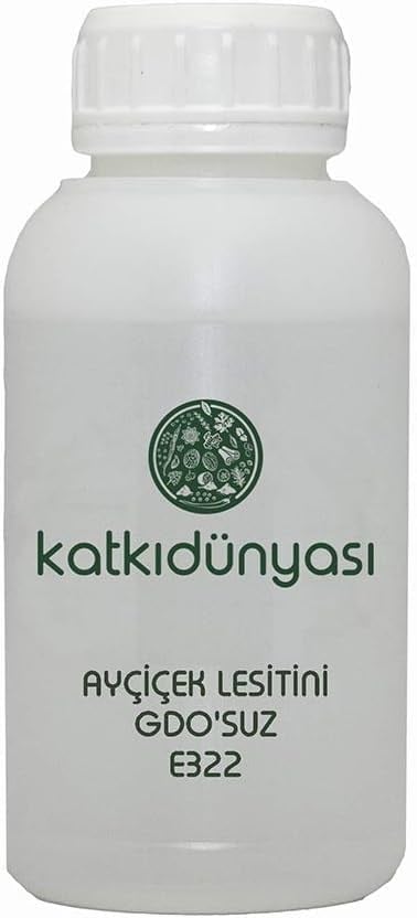 Katkı Dünyası Ayçiçek Lesitini (GDOsuz) E322 100 Gr