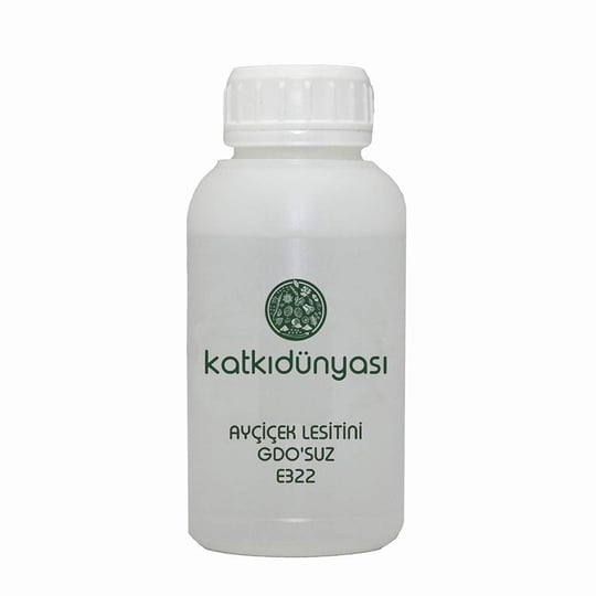 Katkı Dünyası Ayçiçek Lesitini (GDOsuz) E322 100 Gr