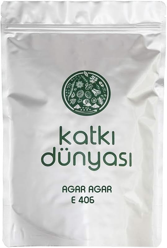 Katkı Dünyası KD1070008A Agar Agar E406, 100gr