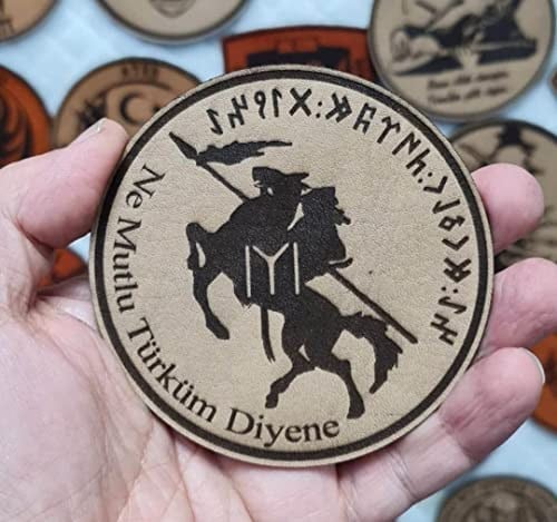 KAYI BOYU NE MUTLU TÜRKÜM DİYENE - Deri PEÇ - Arma - Patch