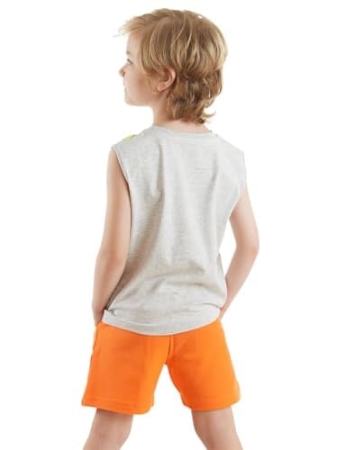 Kaykay Dino Erkek Çocuk T-shirt Şort Takım