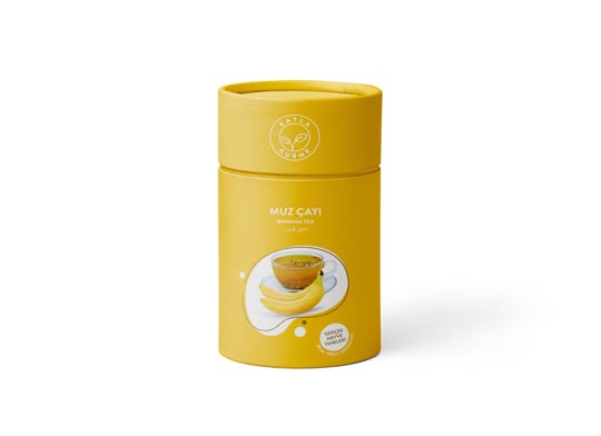Kayla Gurme Muz Çayı - Muz Taneli (175 Gr. Silindir Karton Kutu)