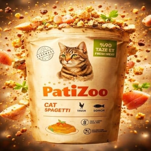 Kedi Spagetti Ödülü – Yumuşak & Çiğnenebilir Eğlenceli Kedi Atıştırmalığı