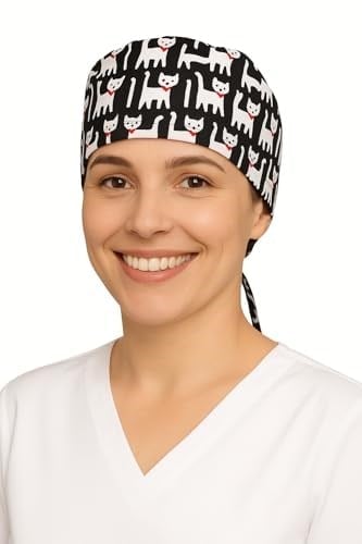 Kedili Doktor Hemşire Aşçı Cerrahi Bone Hastane Bone Bandana M011