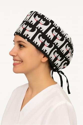 Kedili Doktor Hemşire Aşçı Cerrahi Bone Hastane Bone Bandana M011