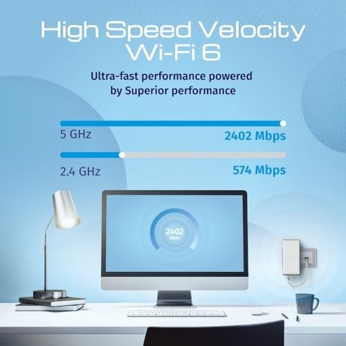 Keenetic Buddy 6 SE AX3000 Menzil Genişletici Wi-Fi Mesh Repeater Range Extender Access Point KN-4410