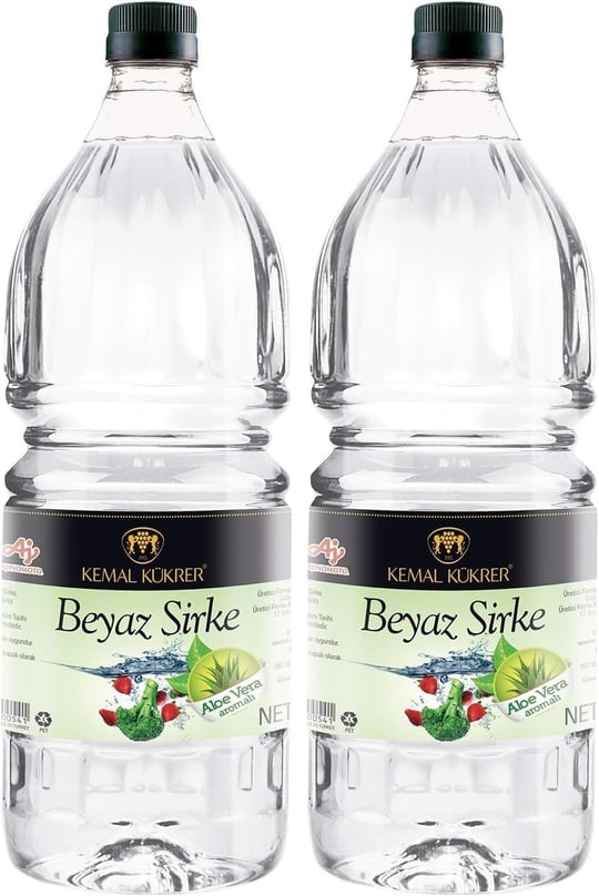 Kemal Kükrer Aloe Vera Aromalı Beyaz Sirke 2 Litre