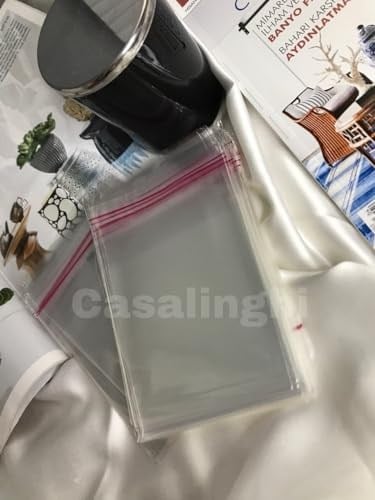 Kendinden Yapışkanlı Jelatin Poşet Bantlı Şeffaf Opp Torba Paket 10x15 cm (Kapak Payı Dahil) - 50 Adet