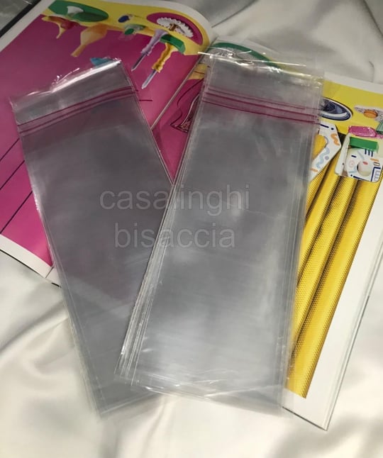 Kendinden Yapışkanlı Jelatin Poşet Bantlı Şeffaf Opp Torba Paket Gift Pack 50li (10x25)