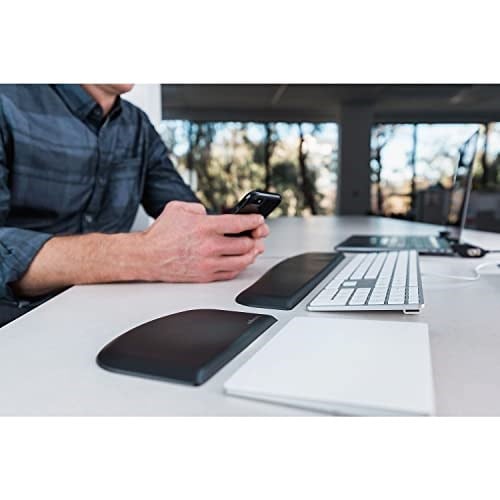 Kensington Ergosoft - Ince Klavyeler Için Bilek Desteği, Siyah