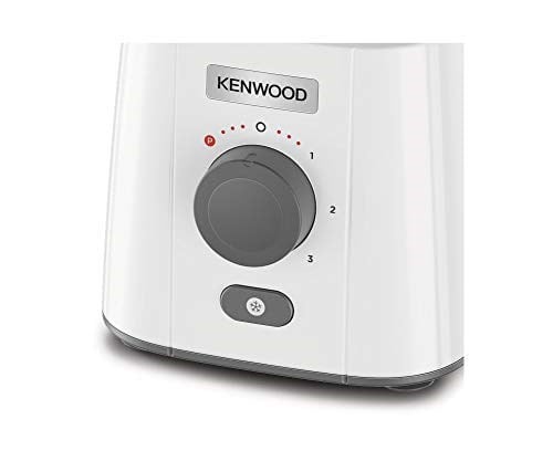 Kenwood Buz Kırma Fonksiyonlu Power Blender BLP41.C0WH - 650 Watt Motor, 1,5 Litre Kapasite, Öğütücü Hazne, 3 Kademeli Hız Ayarı