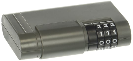 KIDDE SAFETY 001844 Lock Magnet Anahtar Kılıfı, Gri, Gri