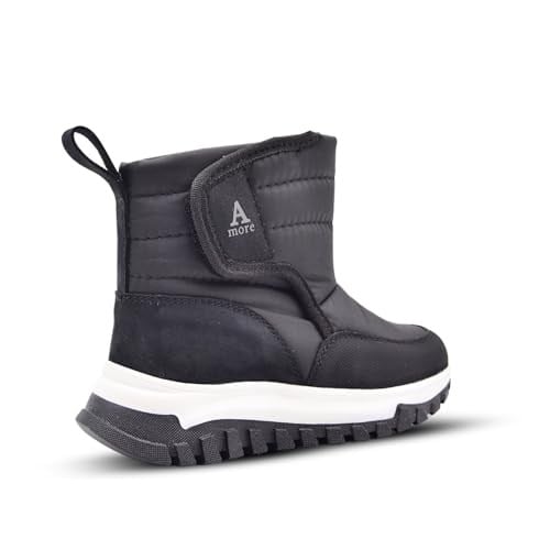 Kids A More Gea İçi Peluş Kürklü Erkek Çocuk Bot Siyah