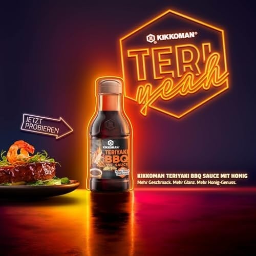 Kikkoman Teriyaki Bbq Honey 250 Ml.