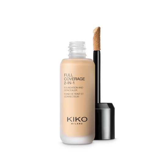 Kiko Milano Fondöten & Kapatıcı-Full Coverage 2-in-1 Foundation & Concealer-15 Warm Beige-Mat Saten Bitişli