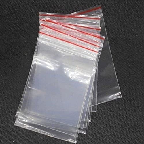 Kilitli Torba Şeffaf Kilitli Poşet Tüm Ebatlar 100lü (6x7 cm)