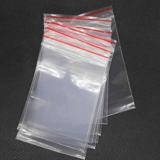 Kilitli Torba Şeffaf Kilitli Poşet Tüm Ebatlar 100lü (6x7 cm)