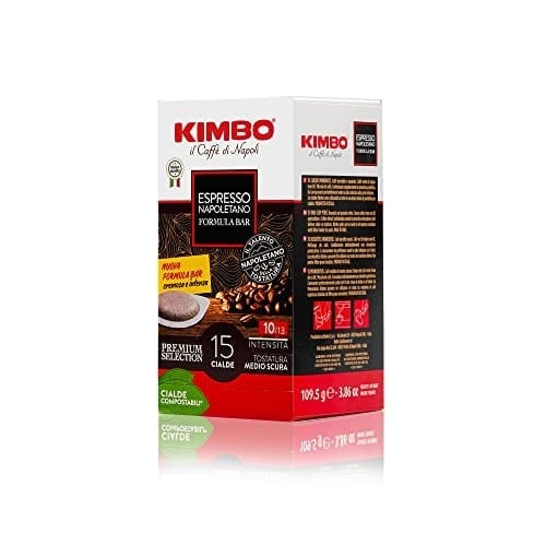 Kimbo Cialde Espresso Napoletano Yassı Pod Uyumlu Kapsül Kahve (15’li Kutuda)