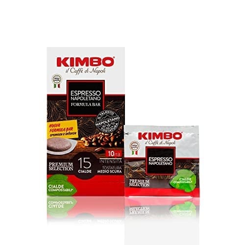 Kimbo Cialde Espresso Napoletano Yassı Pod Uyumlu Kapsül Kahve (15’li Kutuda)