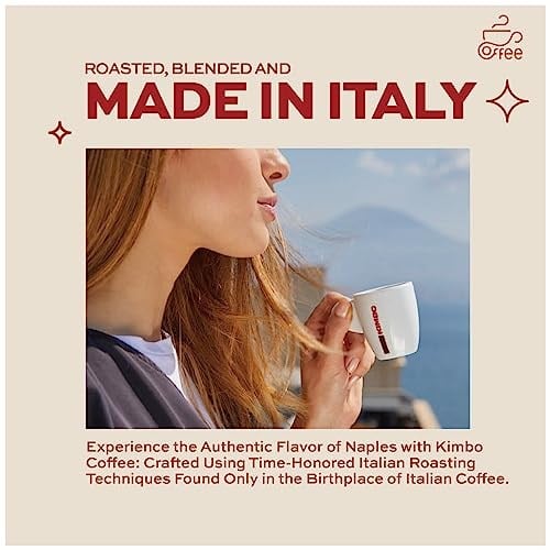 Kimbo Espresso Ristretto Espresso Alüminyum Kapsüller | Koyu Kızartma | Nespresso Uyumlu | Pürüzsüz ve Zengin İtalyan Espresso |10 Adet