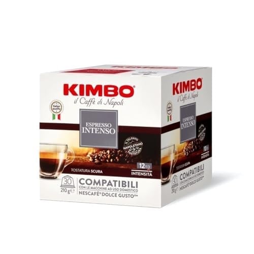 Kimbo Intenso Dolce Gusto Uyumlu Kapsül Kahve (30’lu Kutuda)