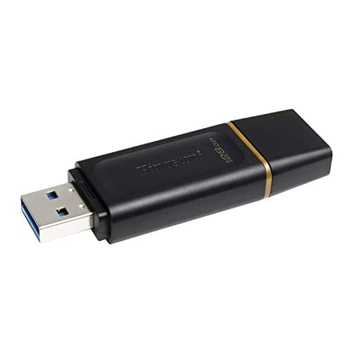 Kingston Kingston DataTraveler Exodia 128GB USB Flash Bellek USB3.2 Gen1 (Black + Yellow) DTX/128GB