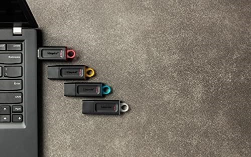 Kingston Kingston DataTraveler Exodia 128GB USB Flash Bellek USB3.2 Gen1 (Black + Yellow) DTX/128GB