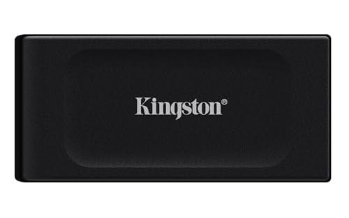 Kingston XS1000 1TB USB 3.2 Gen 2 Type-C USB-A Adaptörlü 1000/1050MB/s Taşınabilir Bellek Siyah - SXS1000/1000G
