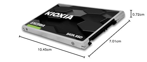 KIOXIA EXCERIA 960GB SSD – 2.5” SATA III, 555MB/s Okuma, 540MB/s Yazma
