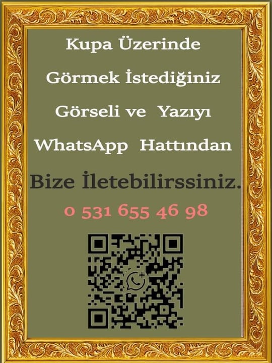 Kişiye Özel Kendin Tasarla Yüksek Kalite Ultra Beyaz Kupa