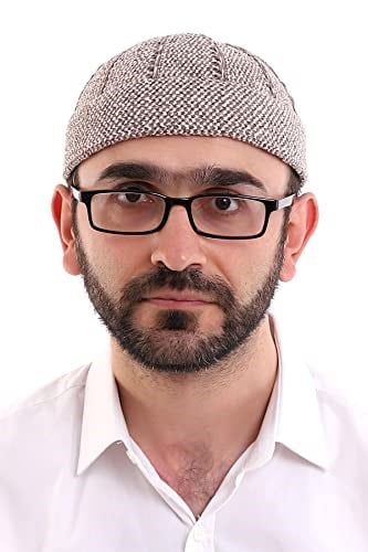 Kışlık Kadife Takke Katlamalı Desenli