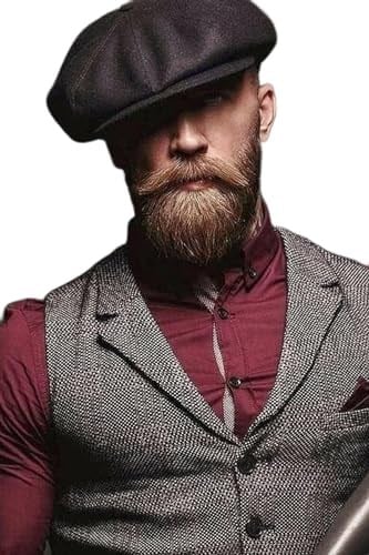 Kışlık Kaşe Kumaş Erkek Şapka Kasket Newsboy Peaky Blinders Kap Hat