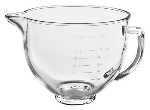 Kitchenaid 4,8 L Stand Mikser İçin Cam Kase-5KSM5GB