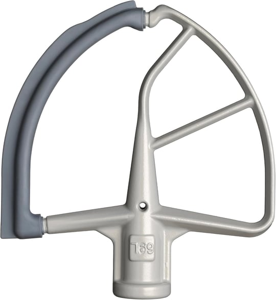 KitchenAid 6, 9 L Stand Mikser İçin Esnek Kenarlı Çırpıcı-5KFE5T, Beyaz