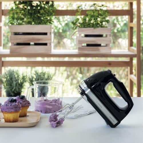 Kitchenaid 9 Hızlı El Mikseri 5KHM9212 Onyx Black-EOB