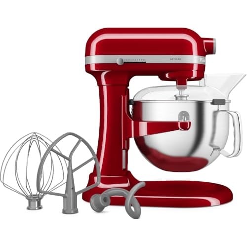 KitchenAid Artisan Kaldırılabilir Kaseli Stand Mikser, Empire Red, 5,6 L