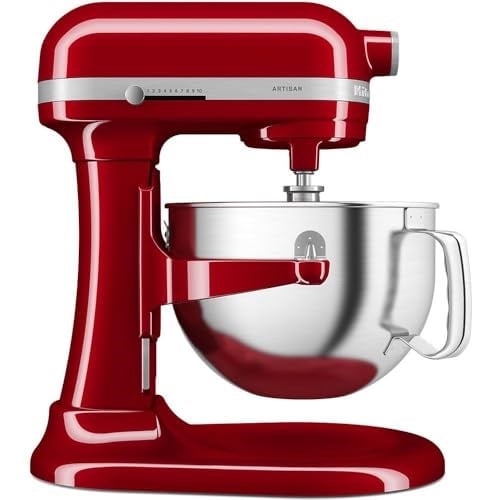 KitchenAid Artisan Kaldırılabilir Kaseli Stand Mikser, Empire Red, 5,6 L
