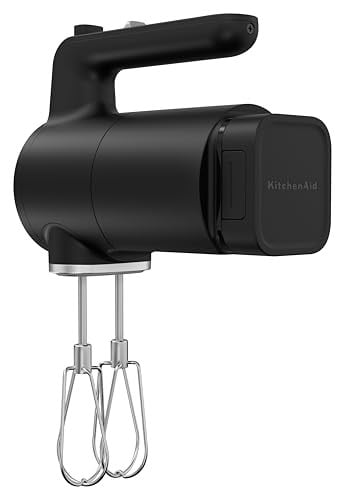 KitchenAid Go 5KHMR762BM Kablosuz El Mikseri Bataryalı Siyah